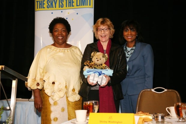 Barbara Washington, Louise Palanker, Shirley Washington